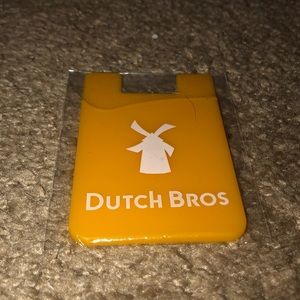Dutch Bros Orange with white Phone Sleeve